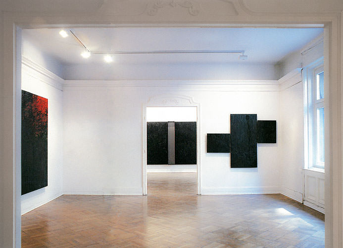 Ausstellungsansicht Galerie Ernst Hilger, Wien 1992